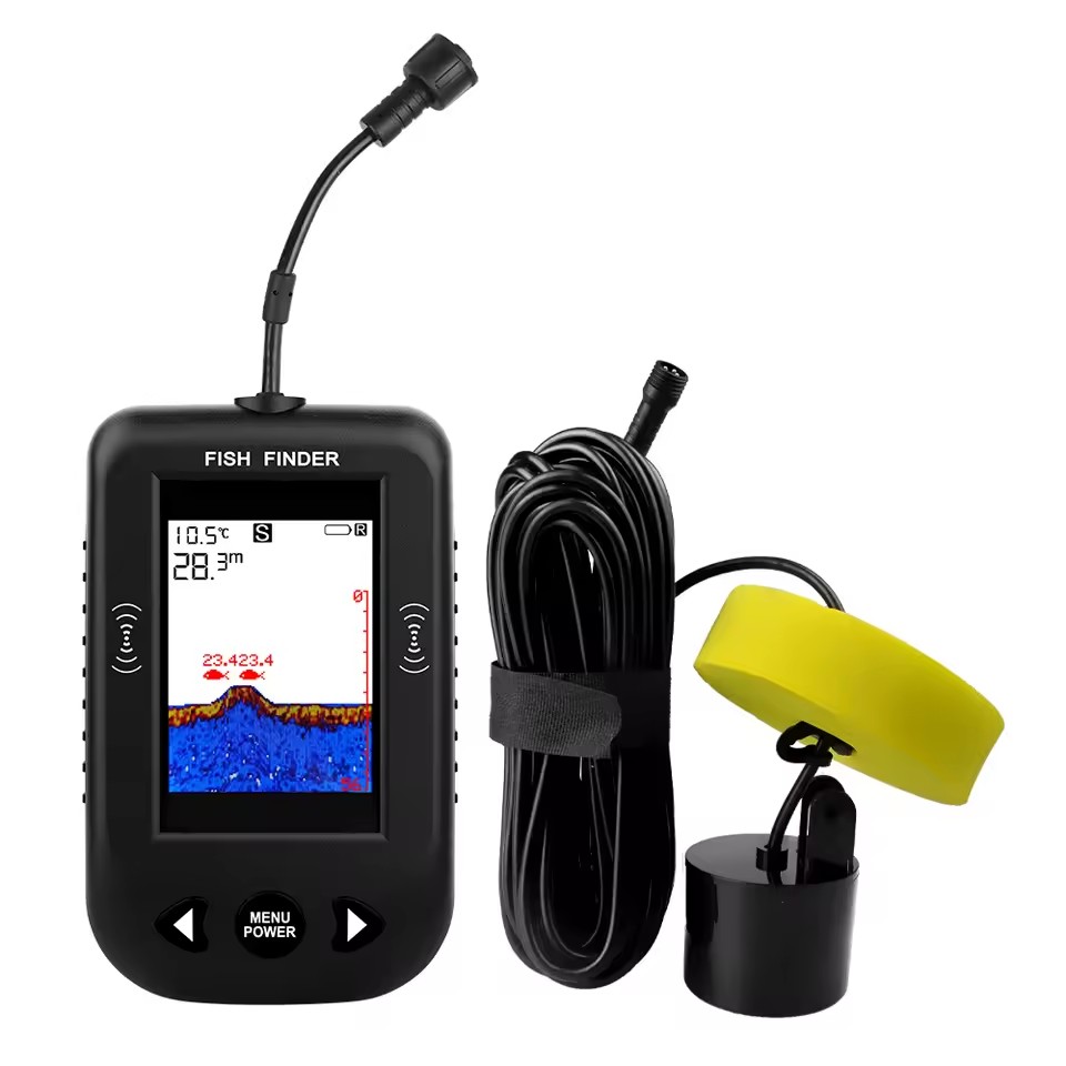 Fish Finder Cable - Alarm 100M Portable Sonar Fish Finders