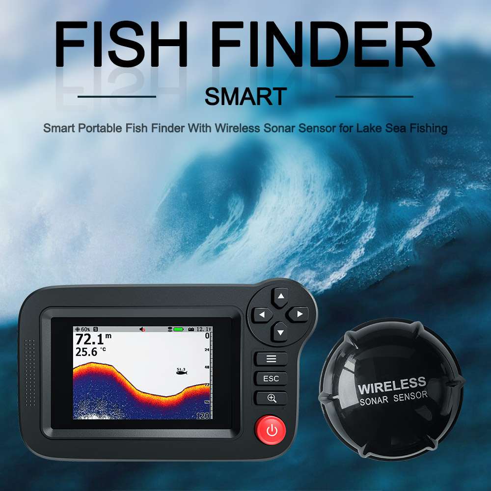 Smart Fish Finder - Portable F - Fish Finder Gps recension och pris