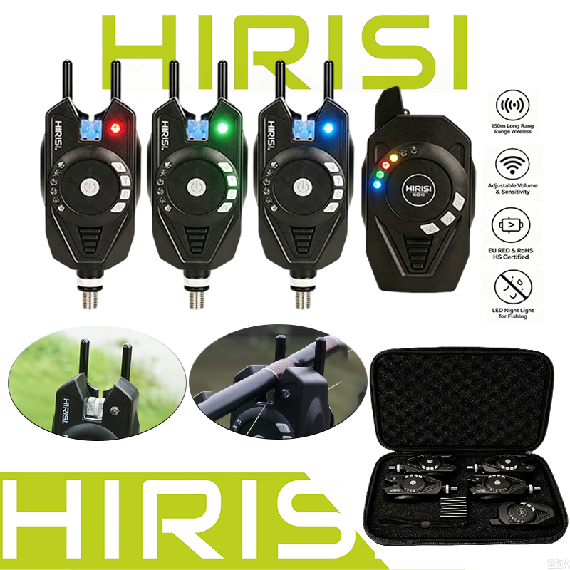 HIRISI SD11 3+1 Wireless Fishi - Bite Indicator recension och pris