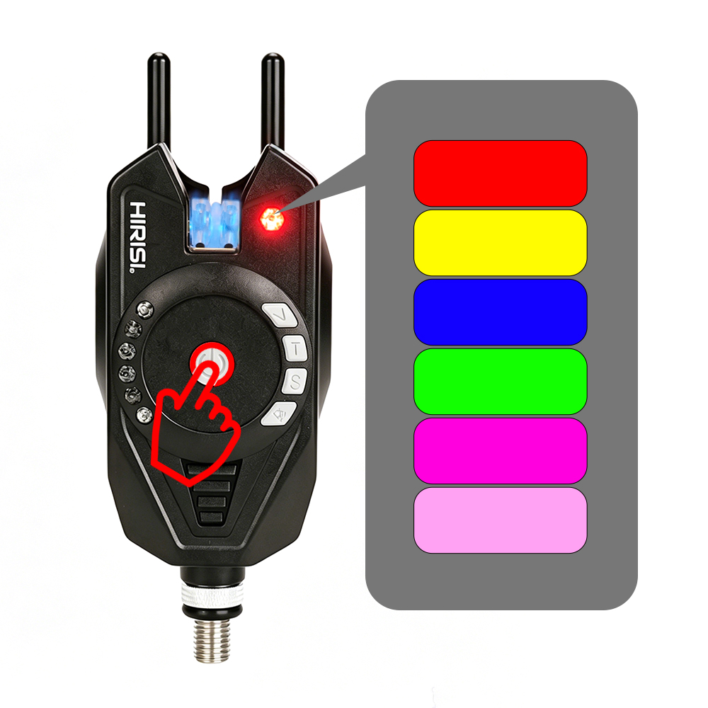 HIRISI SD11 3+1 Wireless Fishi - Bite Indicator recension och pris