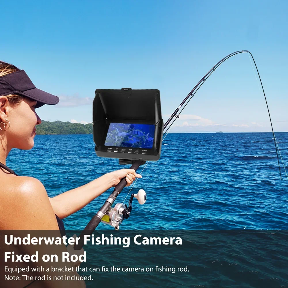 Fish Finder 5.0 Inch LCD Displ - Fish Finder Cable recension och pris