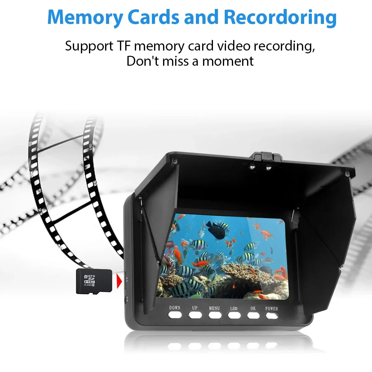 Fish Finder 5.0 Inch LCD Displ - Fish Finder Cable recension och pris