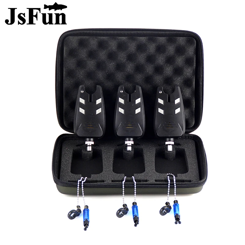 JSFUN 3PCS Carp Fishing Alarm  - Bite Indicator recension och pris