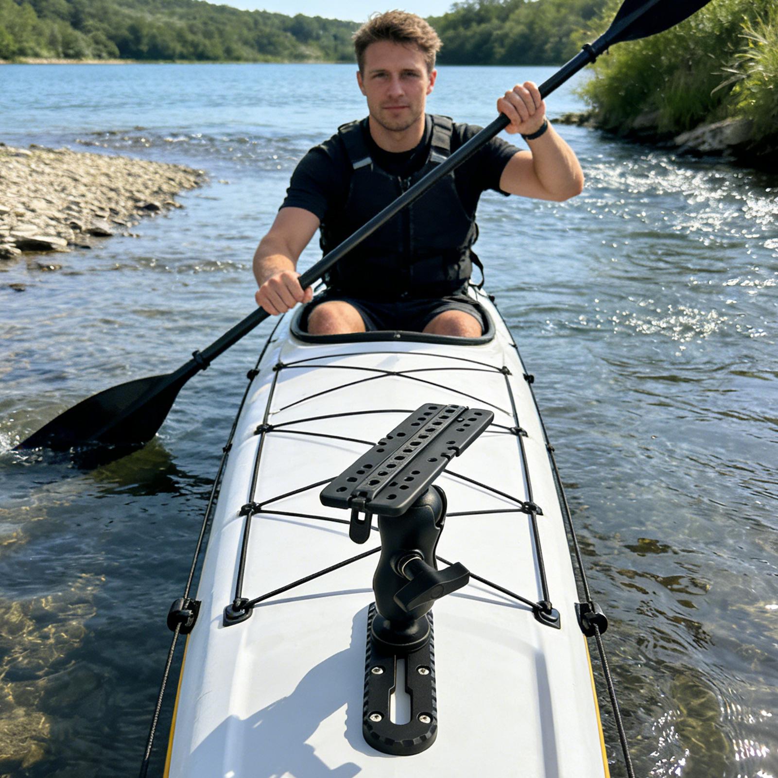 Kayak Track Mount With Screws  - Fish Finder Mount recension och pris