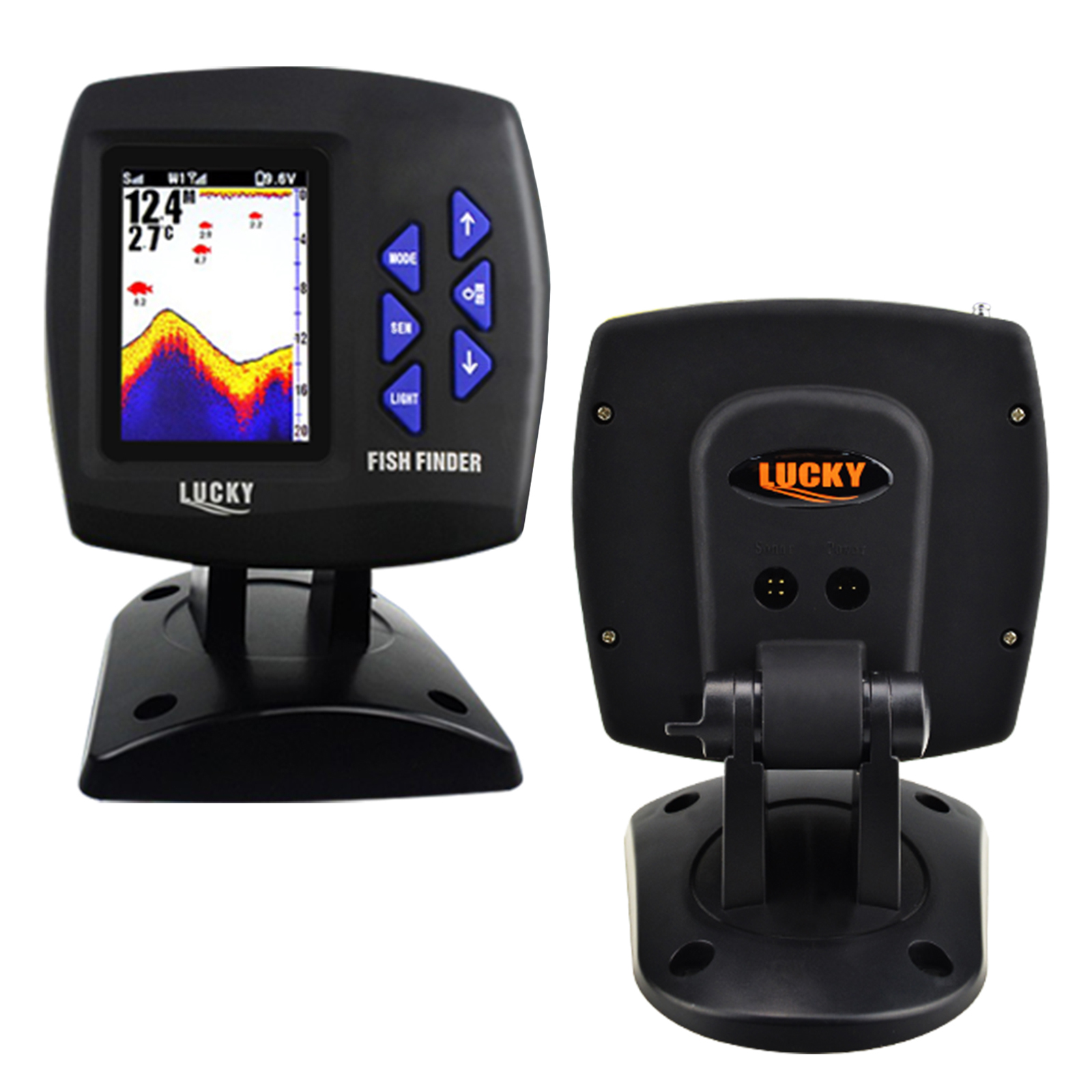 LUCKY Fishfinder 300m/ 980ft F - Fishing Depth Finder recension och pris
