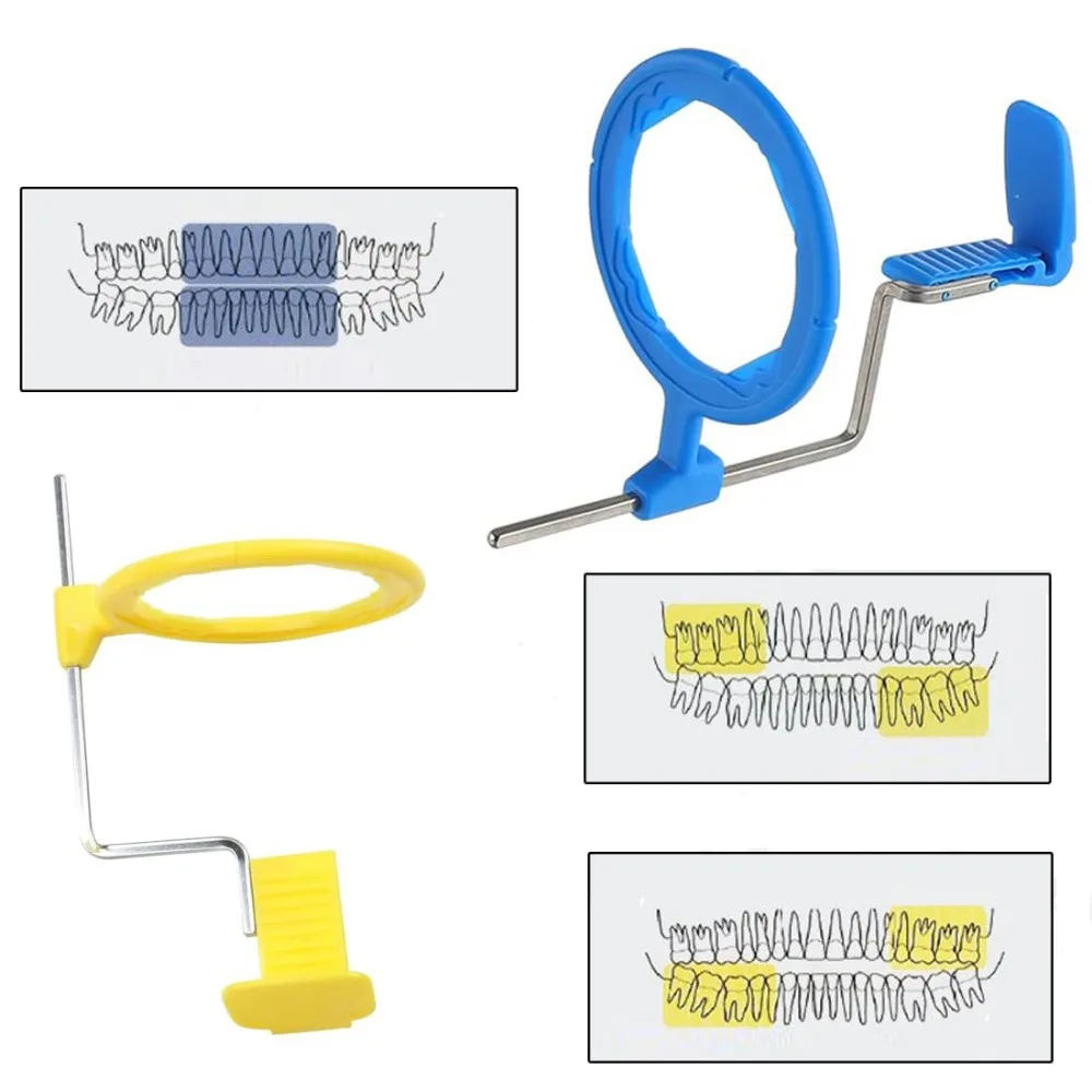 3pcs Dental X-Ray Positioner H - Bite Indicator recension och pris
