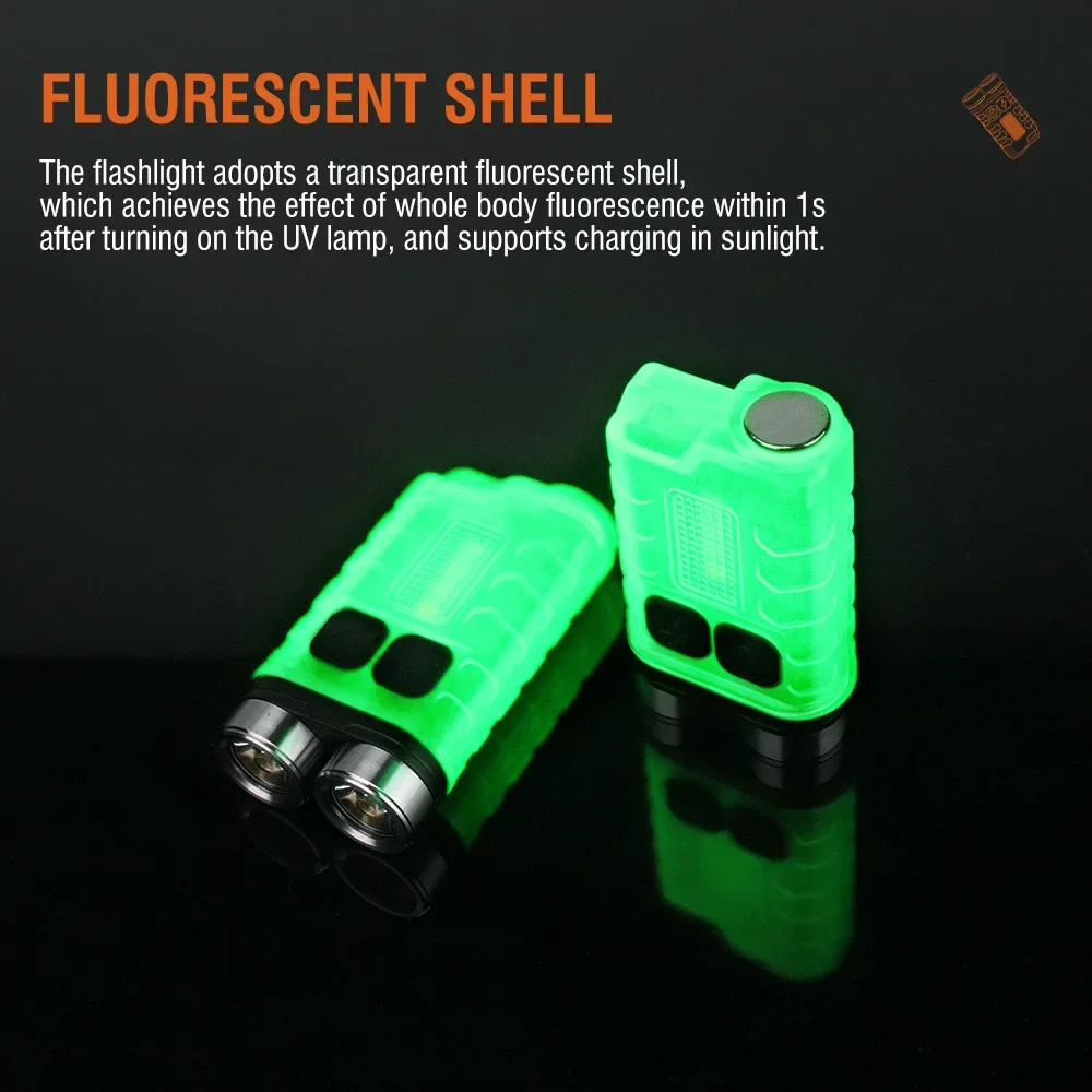 BORUiT V3 LED Keychain Portabl - Fishing Light recension och pris