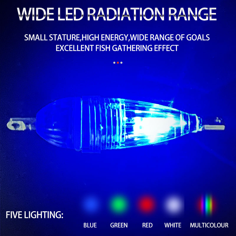 ShareShark 5pcs/bag 6cm LED Fl - Fish Alarm recension och pris