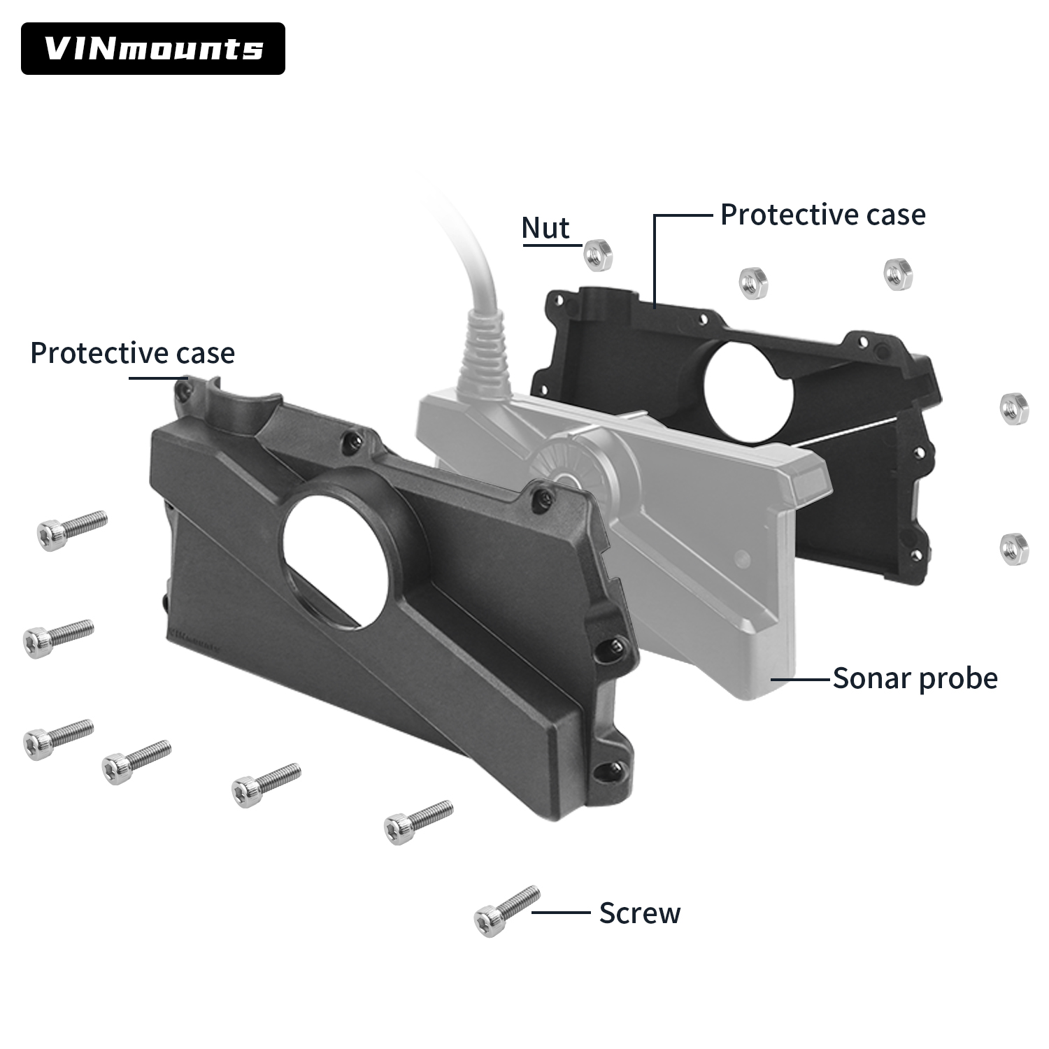 VIN Mounts Garmin LVS34 LiveSc - Fish Finder Mount recension och pris