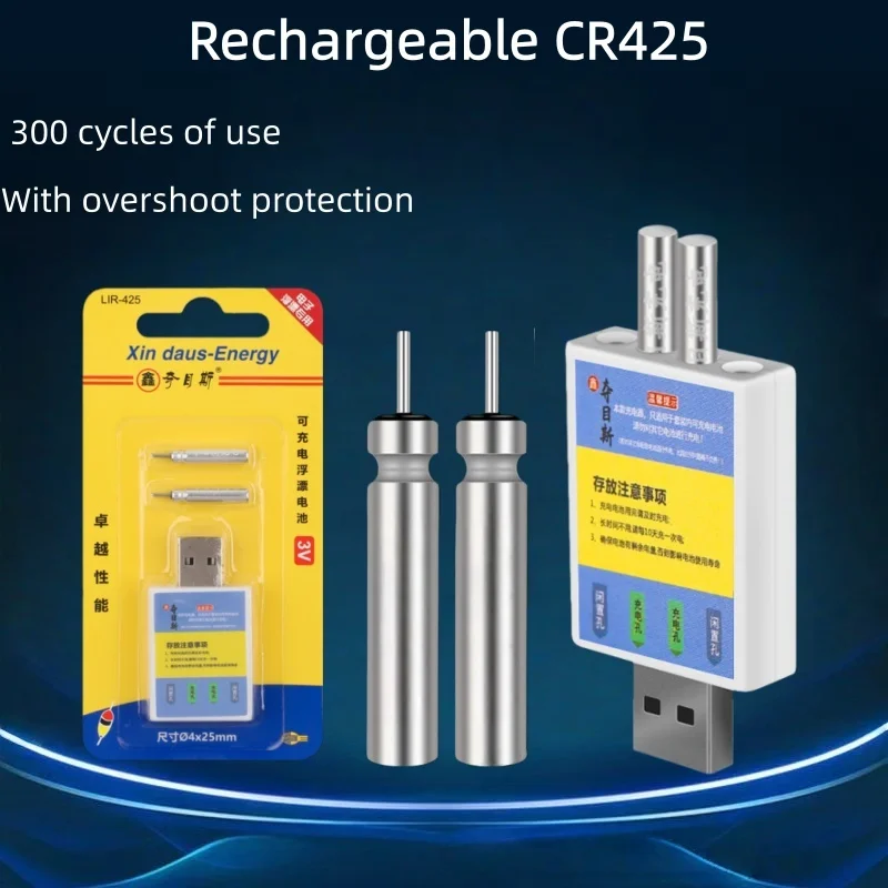 CR425 Float Rechargeable Batte - Fish Finder Charger recension och pris