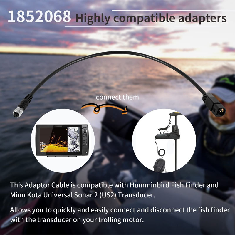 Universal Sonar Transducer Ada - Fish Finder Cable recension och pris
