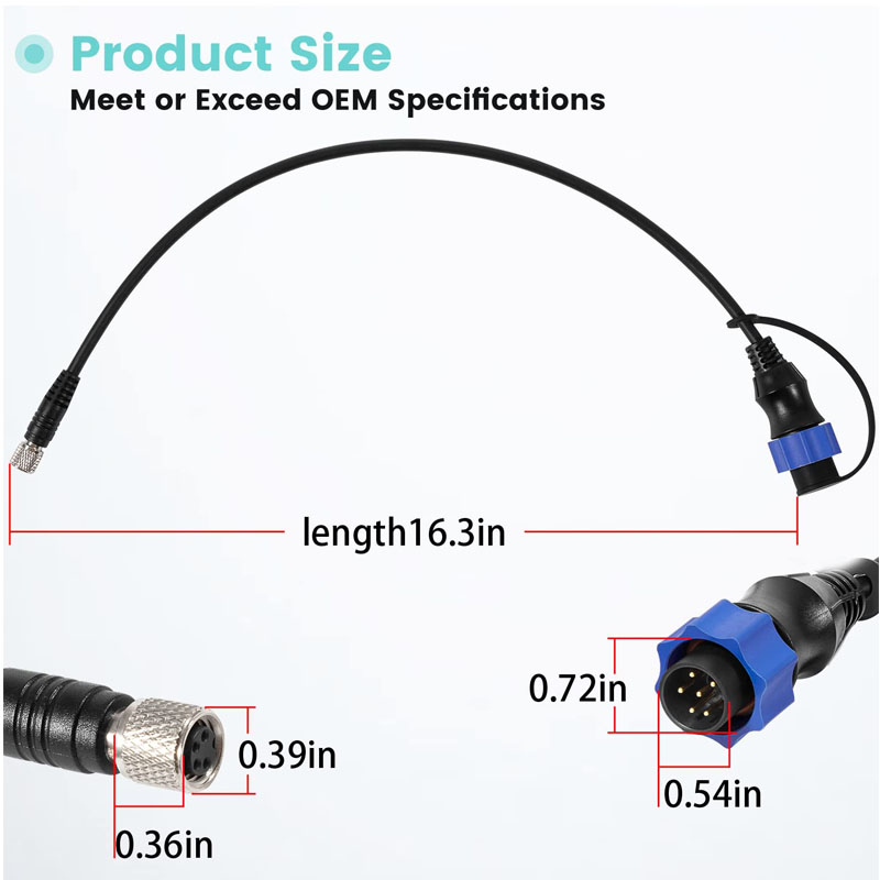 1852060, 29594, MKR-US2-10 Son - Fish Finder Cable recension och pris