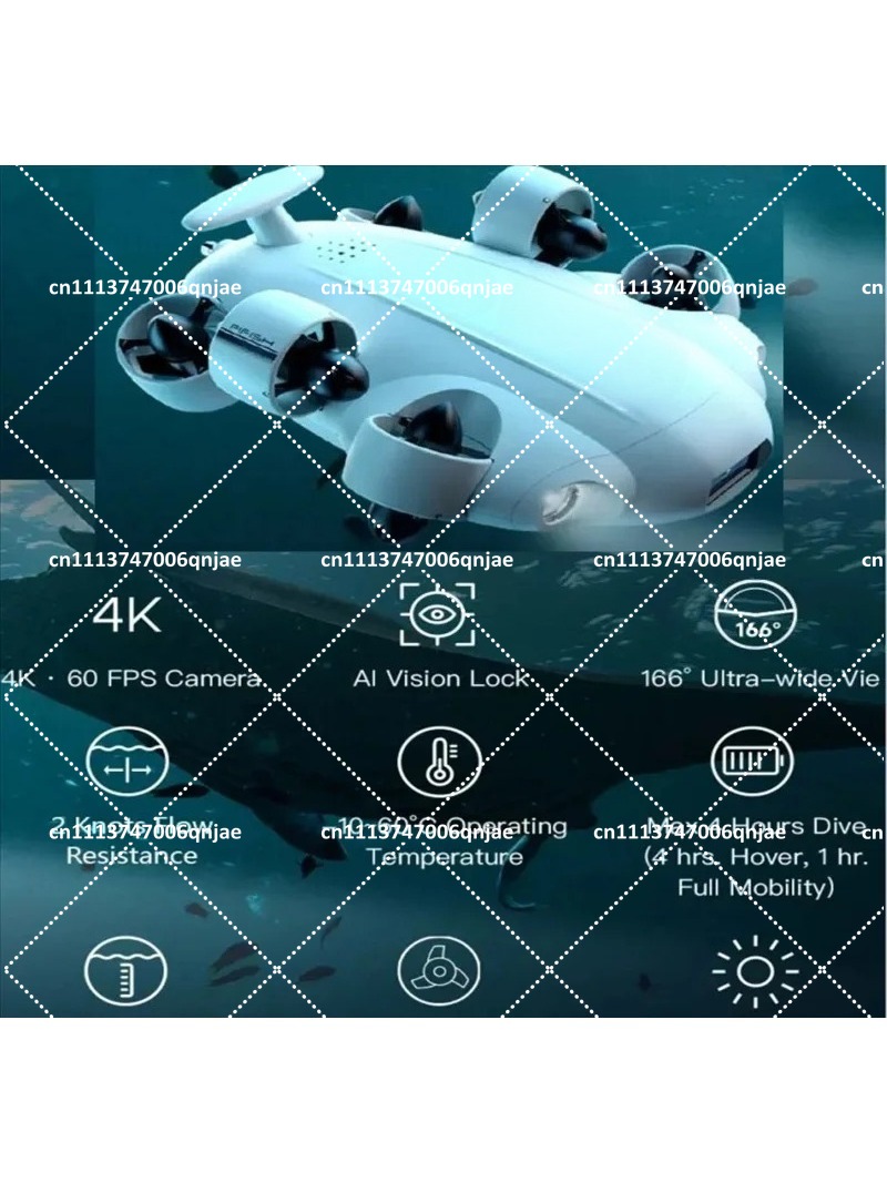 Underwater ROV Robot Diving 4K - Underwater Camera recension och pris