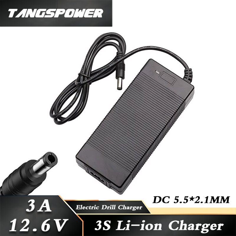 12.6V 3A Lithium Battery Charg - Fish Finder Charger recension och pris