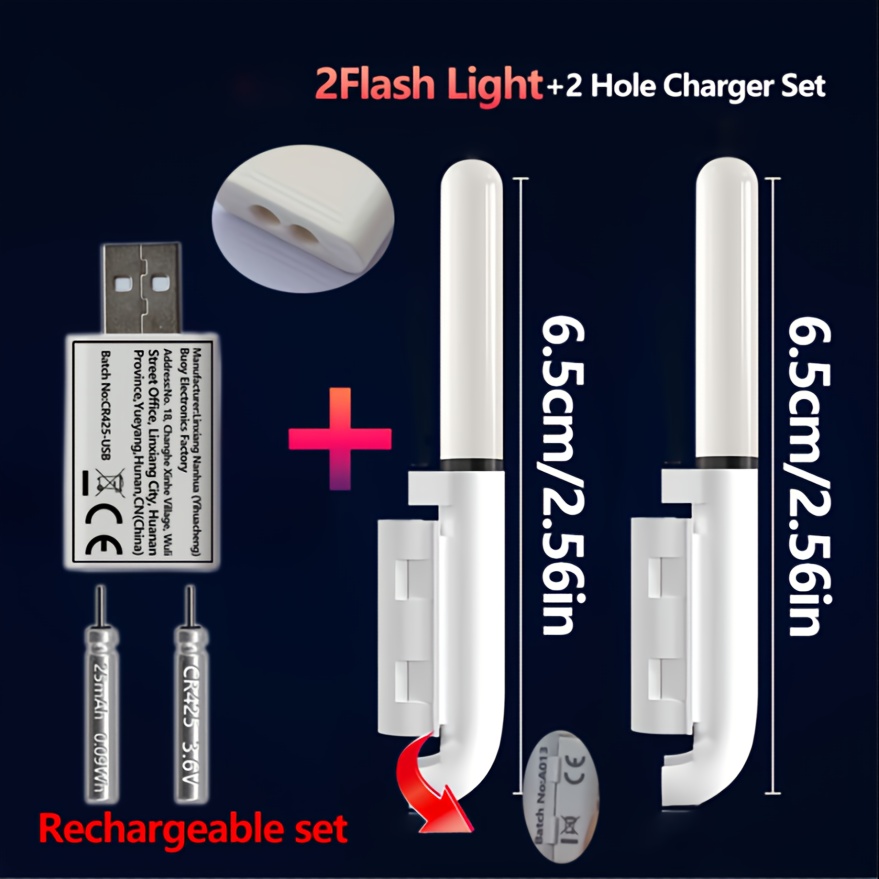 Fishing 5-Piece Set (2 Rod Tip - Fish Finder Charger recension och pris
