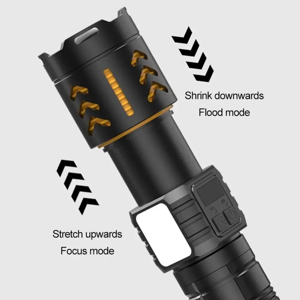 High Power LED Flashlight Zoom - Fishing Light recension och pris