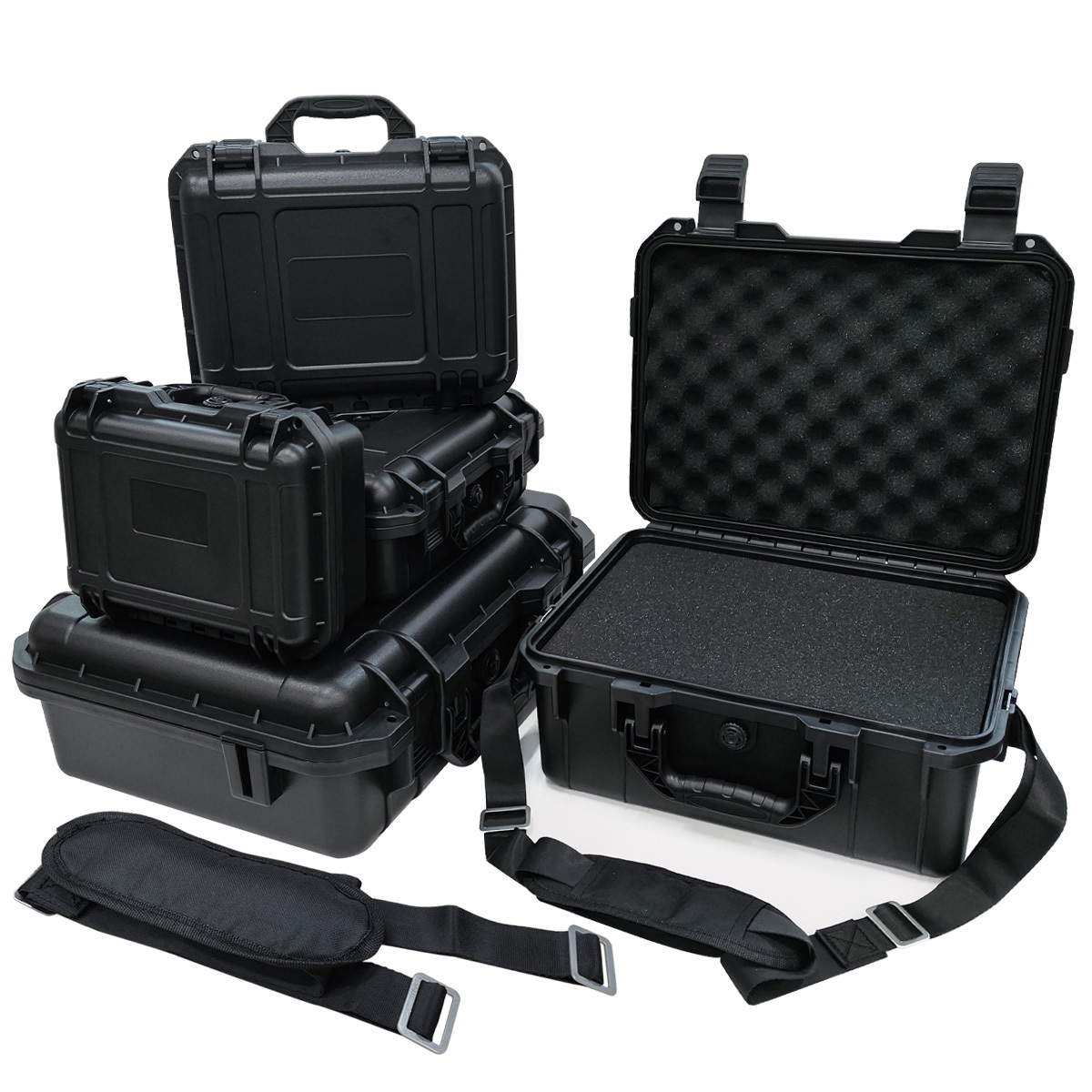 Equipment Hard Case with Pre-c - Fish Finder Case recension och pris