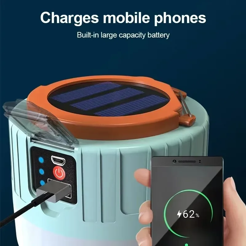 Solar Camping Lantern Recharge - Fishing Light recension och pris