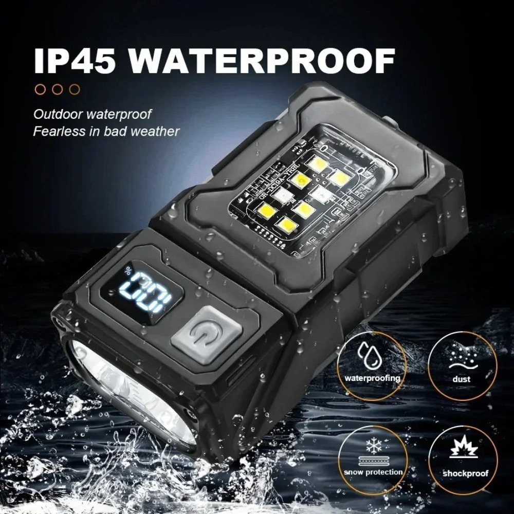 180° Rotatable LED Flashlight  - Fishing Light recension och pris