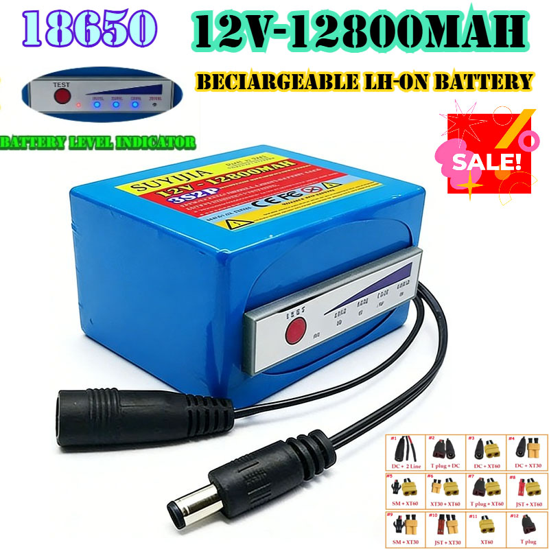 18650 Lithium Battery 3s2p 12v - Fish Finder Portable recension och pris