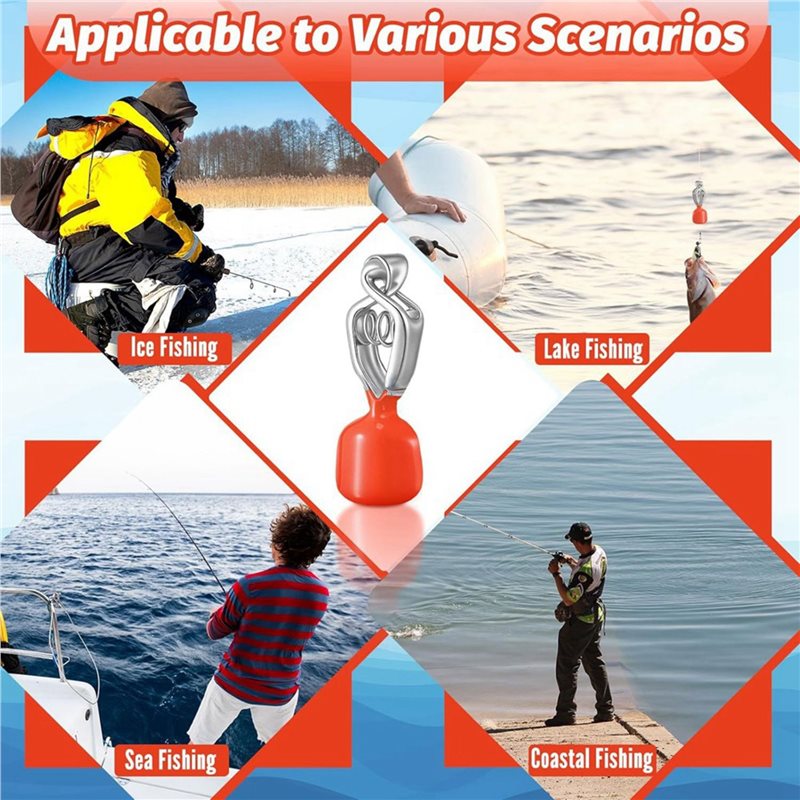Clip-On Water Deep Gauge Instr - Fishing Depth Finder recension och pris