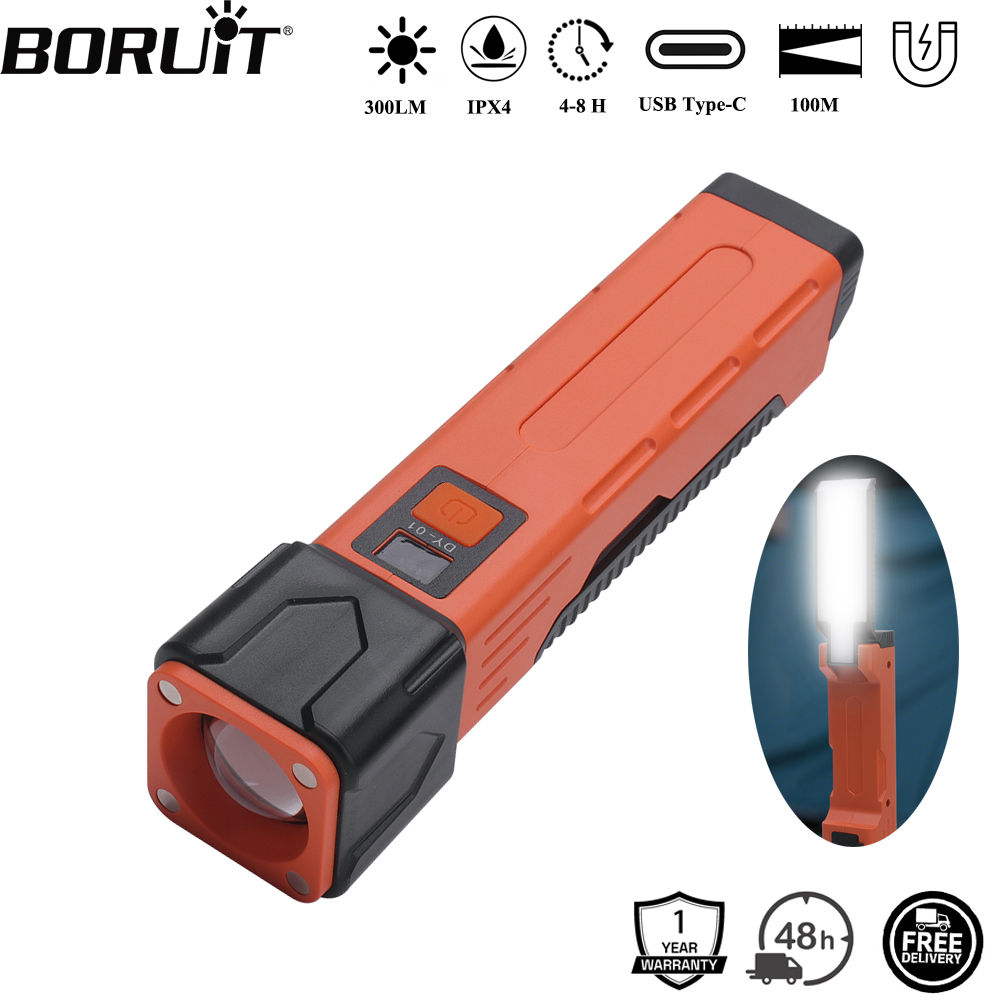 BORUiT 300LM LED Work Light Zo - Fishing Light recension och pris