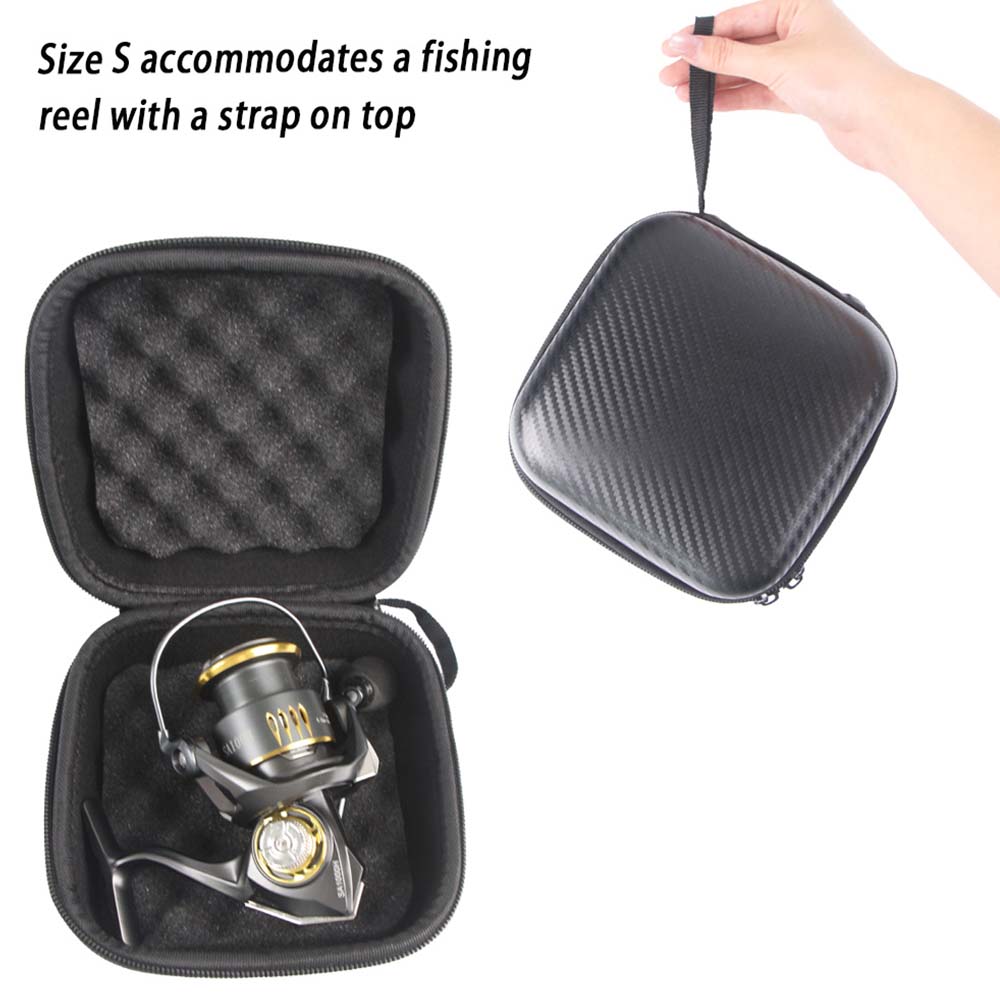 JSFUN Fishing Reel Case S/M/L  - Fish Finder Case recension och pris