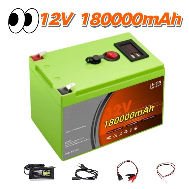 LiFePO4 12V 200Ah Rechargeable - Fish Finder Charger recension och pris