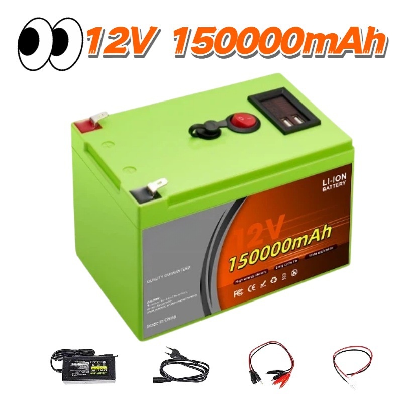 LiFePO4 12V 200Ah Rechargeable - Fish Finder Charger recension och pris