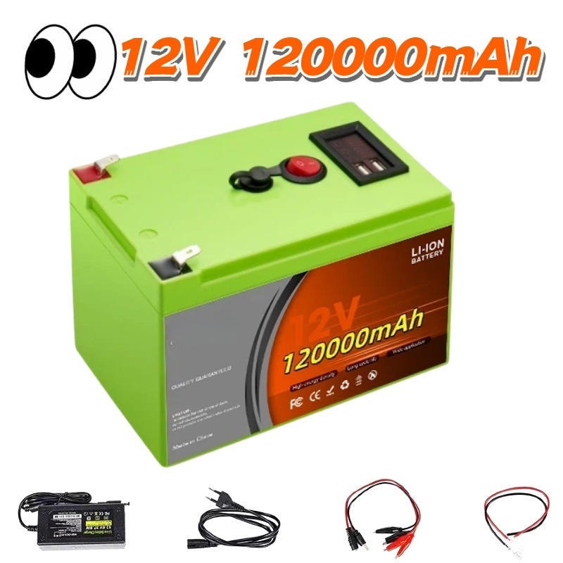 LiFePO4 12V 200Ah Rechargeable - Fish Finder Charger recension och pris