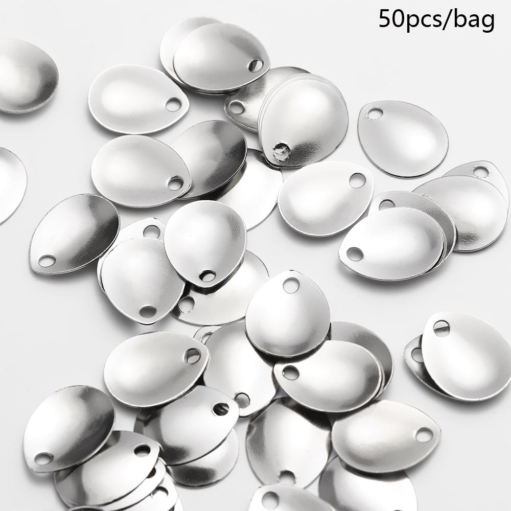 50PCS Silver Smooth Nickel Seq - Fish Alarm recension och pris