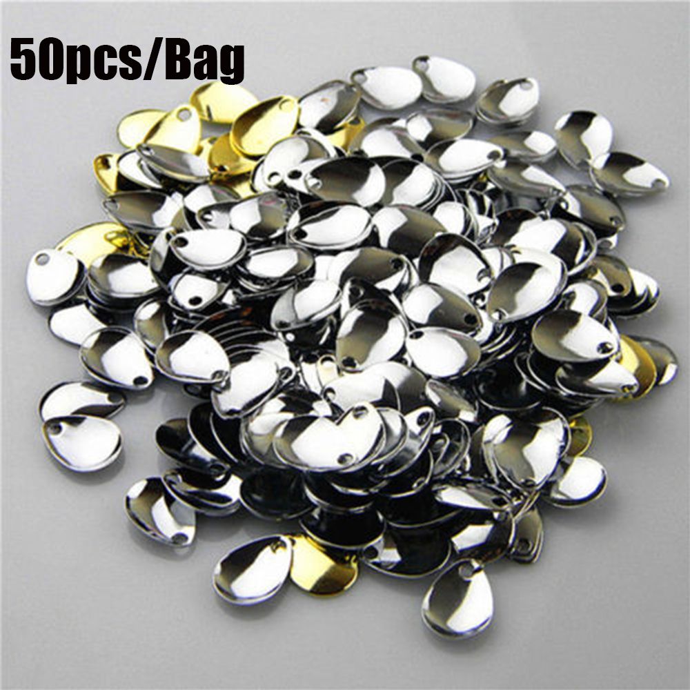 50PCS Silver Smooth Nickel Seq - Fish Alarm recension och pris