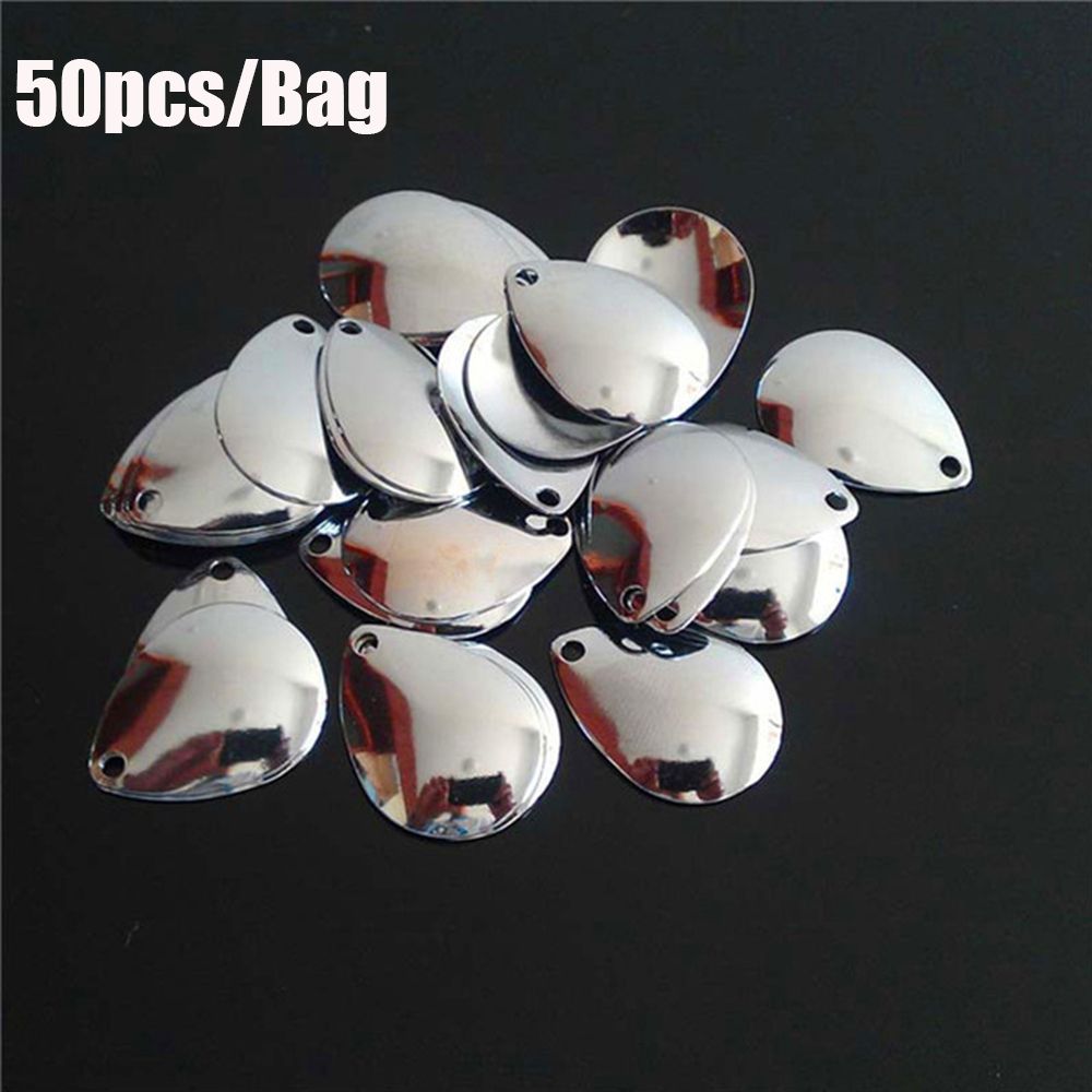 50PCS Silver Smooth Nickel Seq - Fish Alarm recension och pris