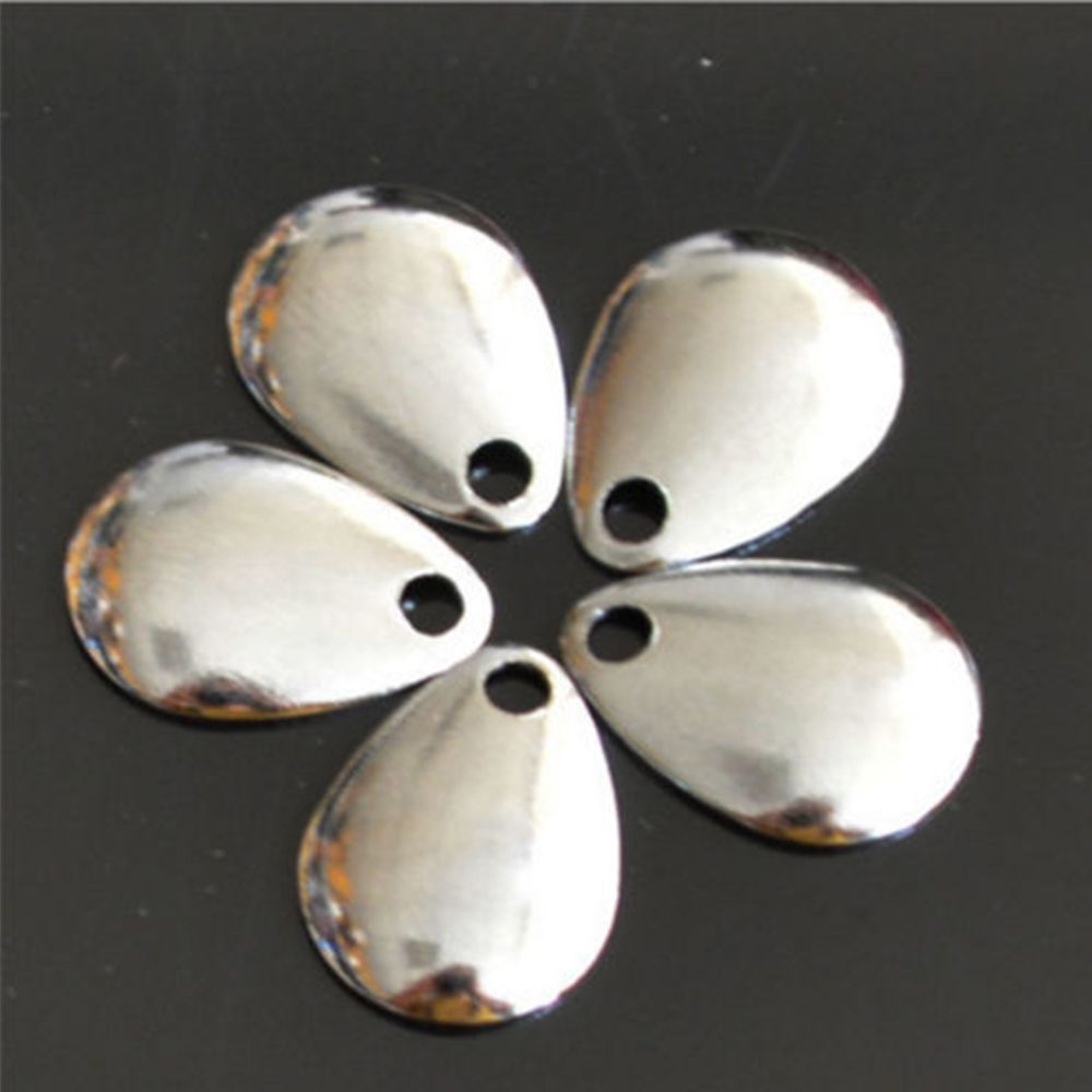 50PCS Silver Smooth Nickel Seq - Fish Alarm recension och pris