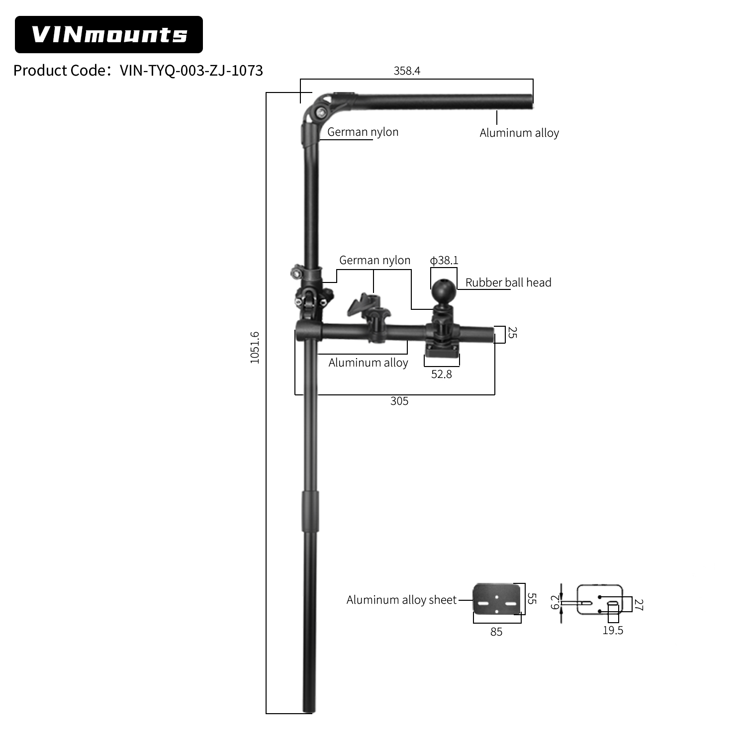 VINmountsLivescope Fish Finder - Fish Finder Mount recension och pris