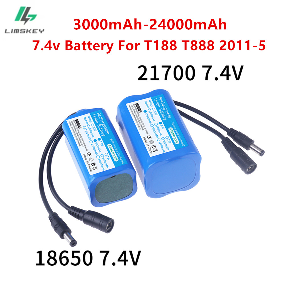 7.4V battery 3000mah/6000mah/9 - Fish Finder Charger recension och pris