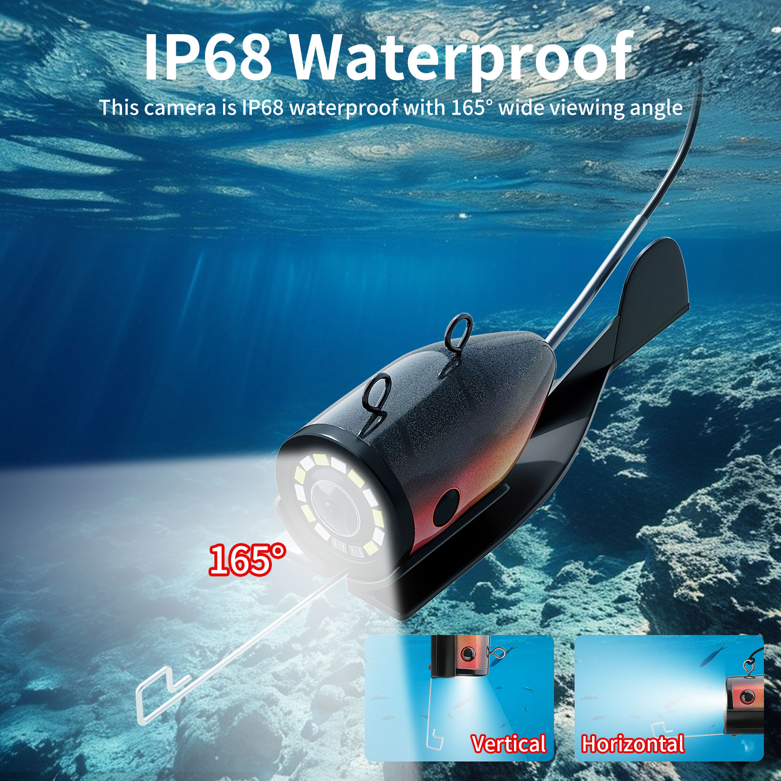 Underwater Fishing Camera - 15 - Fish Finder Cable recension och pris