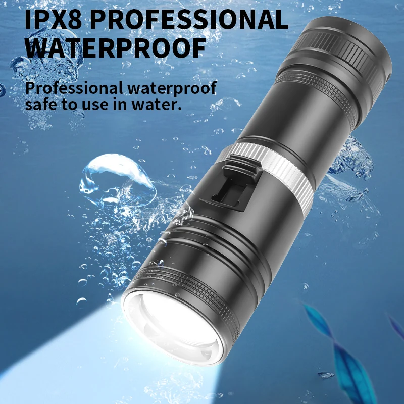D117 Aluminum Waterproof IPX8  - Fishing Light recension och pris