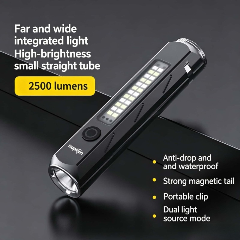 LED Strong Light Flashlight Ty - Fishing Light recension och pris