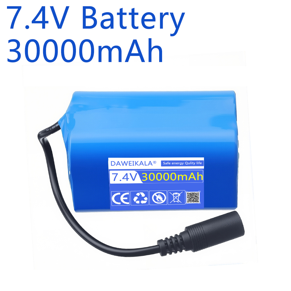 7.4V 30000mAh Battery with USB - Fish Finder Charger recension och pris