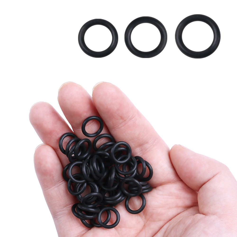 100 PCs Black Rubber O-Rings S - Bite Indicator recension och pris