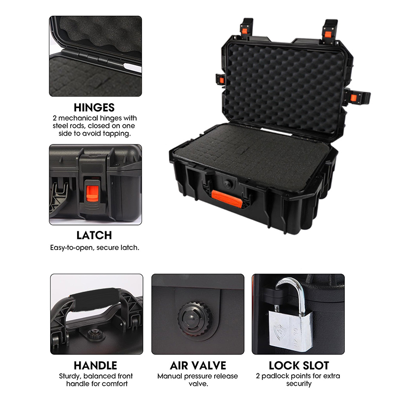 Pre Cut Foam Hard Case Waterpr - Fish Finder Case recension och pris