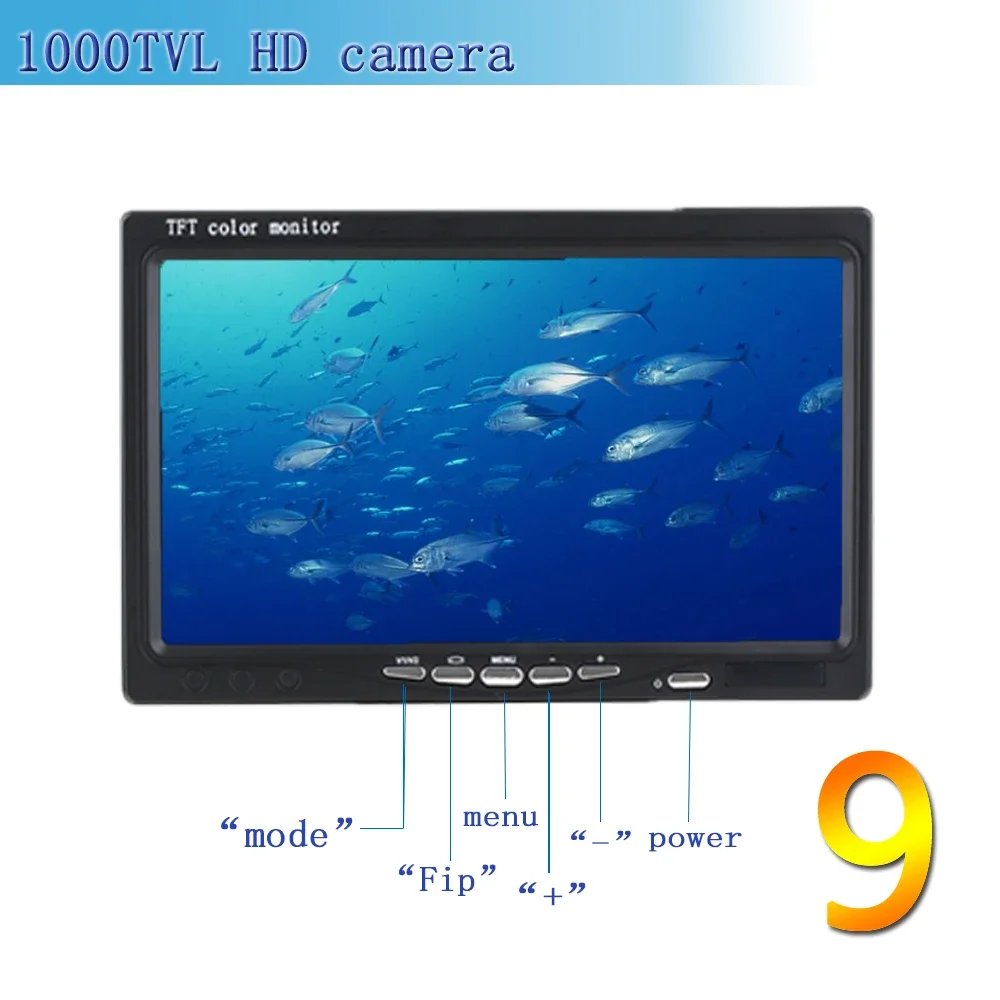 Fish finder F08A 9inch Underwa - Fishing Camera recension och pris