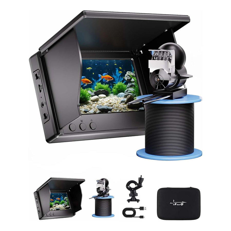 FOURQ Handheld 1080P 4.3'' LCD - Fishing Depth Finder recension och pris