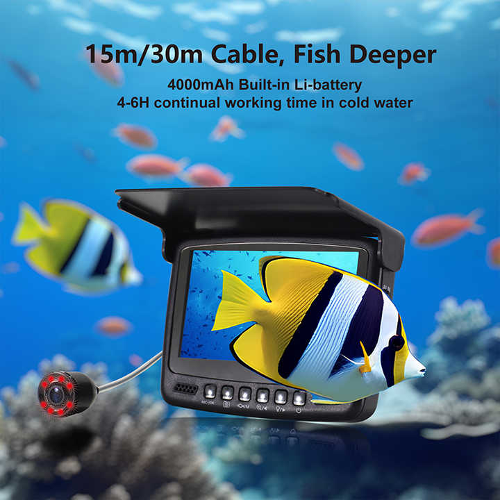 4.3 Inch Screen  Underwater 15 - Fishing Camera recension och pris