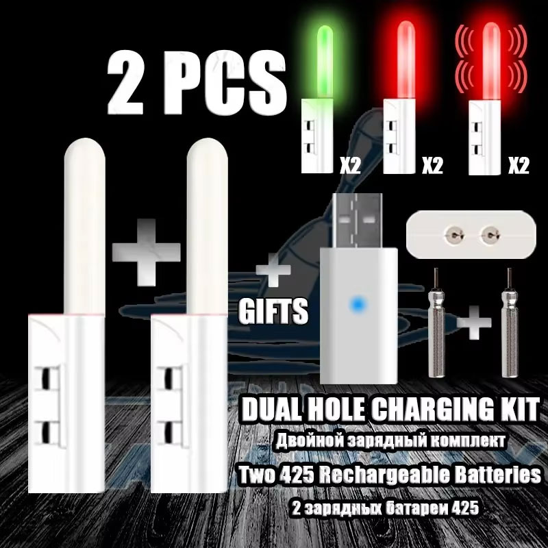 2pcs LED Night Light Electroni - Fish Alarm recension och pris