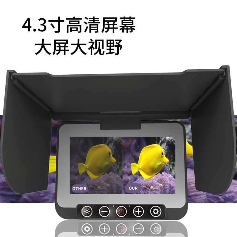 4.3Inch IPS Screen 1000TVL Und - Fishing Camera recension och pris