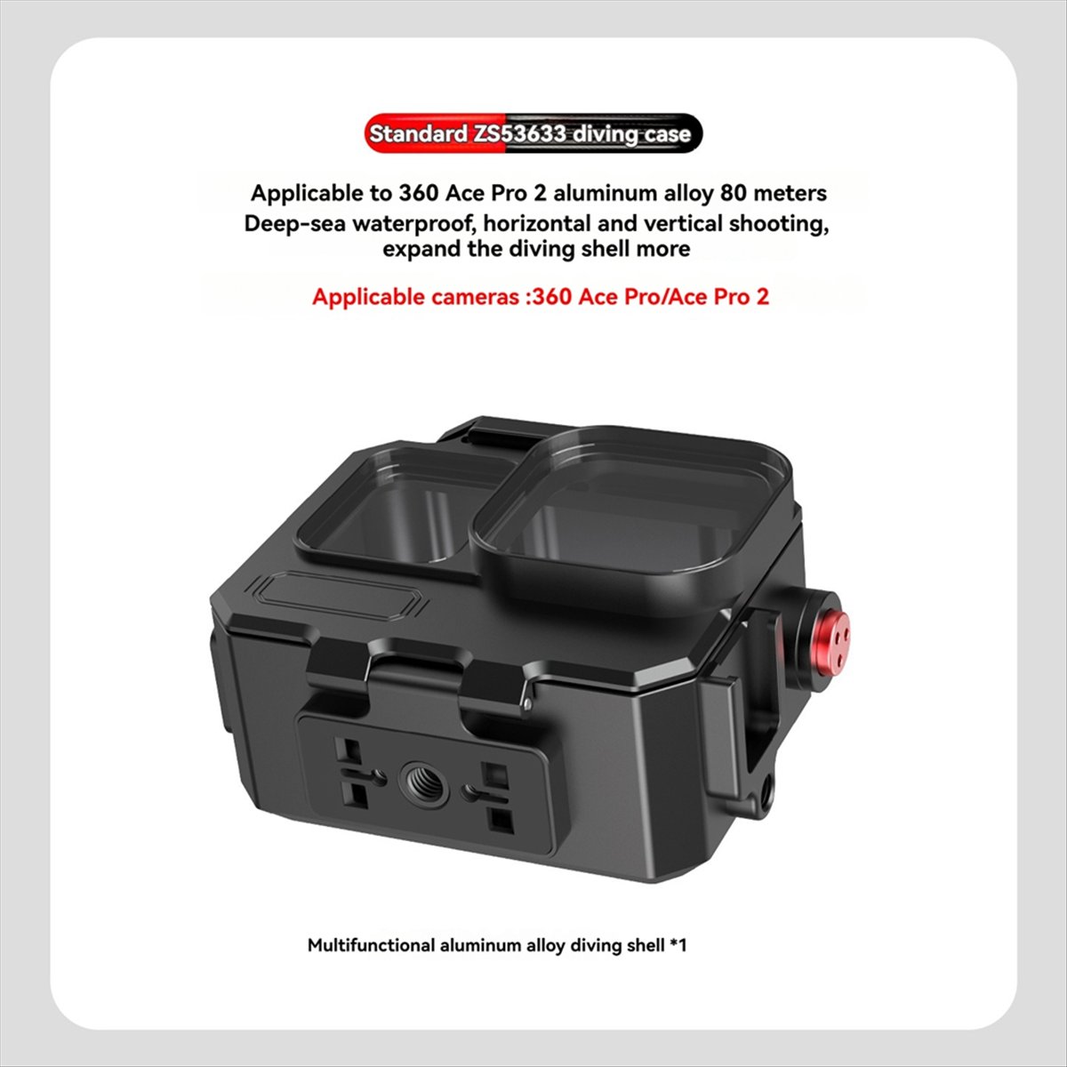 M05K 263FT/80M Waterproof Case - Underwater Camera recension och pris