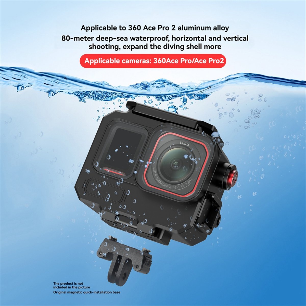 M05K 263FT/80M Waterproof Case - Underwater Camera recension och pris