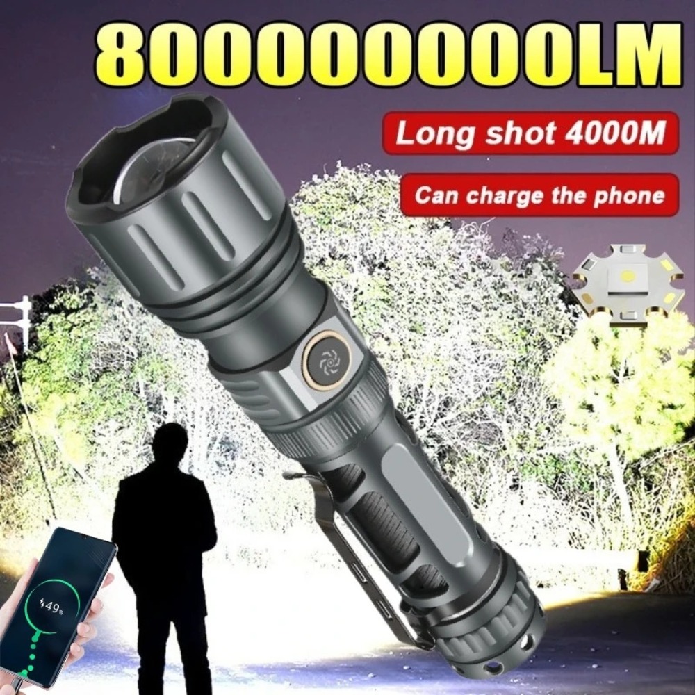 Super Bright Flashlight Portab - Fishing Light recension och pris